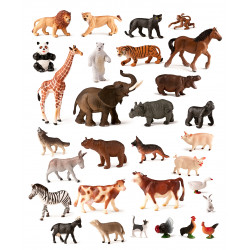 8413082251406 - LES ANIMAUX DOMESTIQUES ET SAUVAGES
