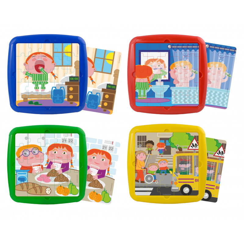 8413082354206 - PUZZLE LES ACTIVIT?S DE LA JOURN?E