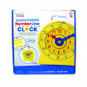 848850113828 - HORLOGE GEANTE MAGNETIQUE AVEC LIGNE NUMEROTEE