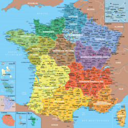 3700183418391 - PUZZLE CARTE DE FRANCE DES R?GIONS