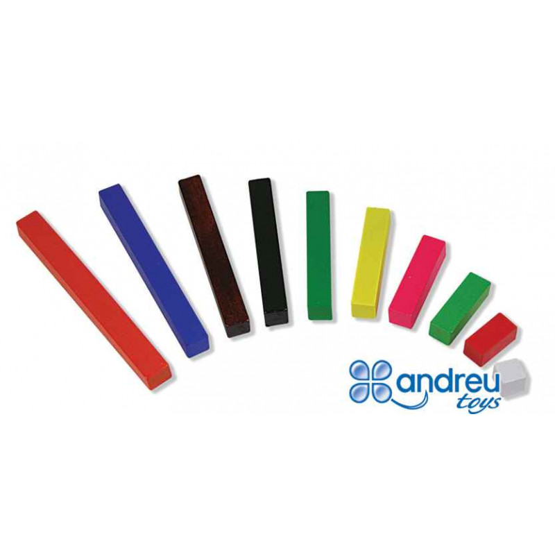 8416040161663 - 308 RÉGLETTES CUISENAIRE BOIS