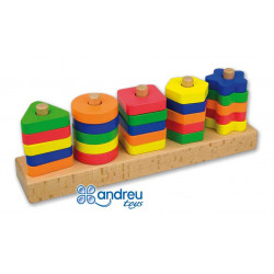 8416040162936 - FORMES GÉOMÉTRIQUES À EMPILER