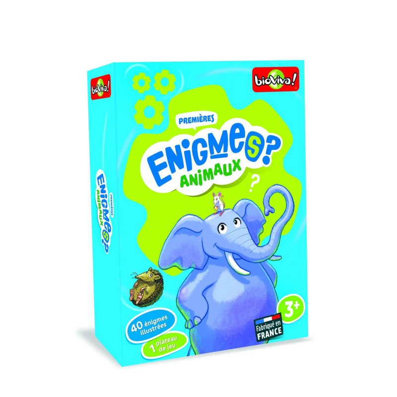 3569160200493 - MES PREMIERES ENIGMES : LES ANIMAUX