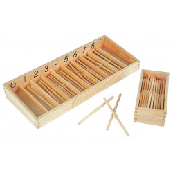4051799004843 - BOITE DES FUSEAUX MONTESSORI