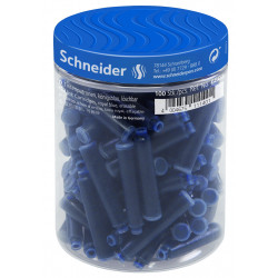 4004675111401 - POT 100 CARTOUCHES ENCRE COURTES BLEU