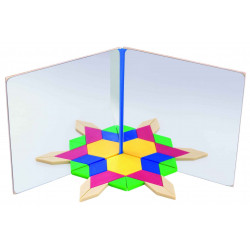4051799185405 - MIROIR INCASSABLE POUR DOUBLE SYMÉTRIE
