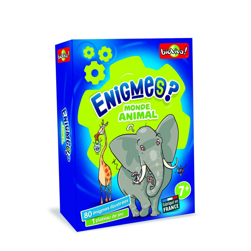 3569160200400 - LES ENIGMES : LE MONDE ANIMAL